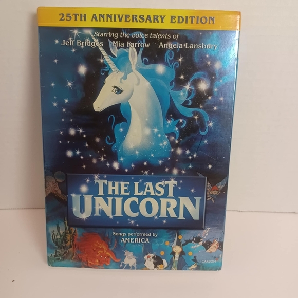 The Last Unicorn (DVD, 1982) w/ Slipcover Preowned - Picture 1 of 6